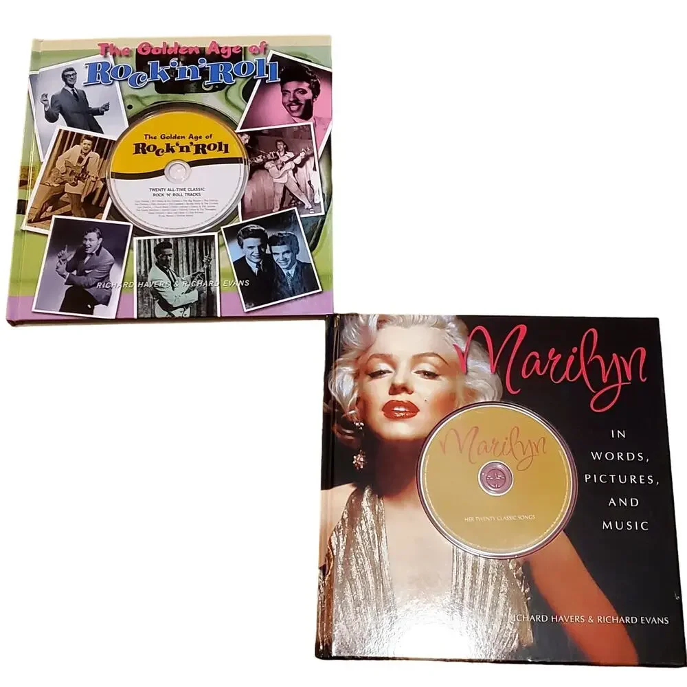 Marilyn In Words Pictures & Music 2011 & The Golden Age of Rock n Roll 2010 CD